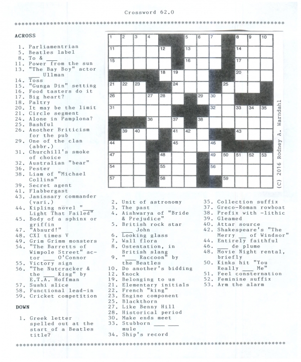 Crossword 62.0
