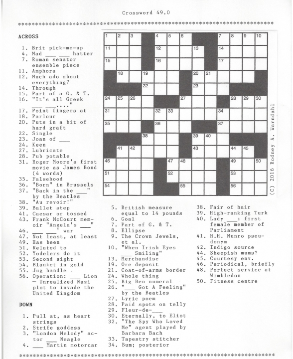 Crossword 49.0