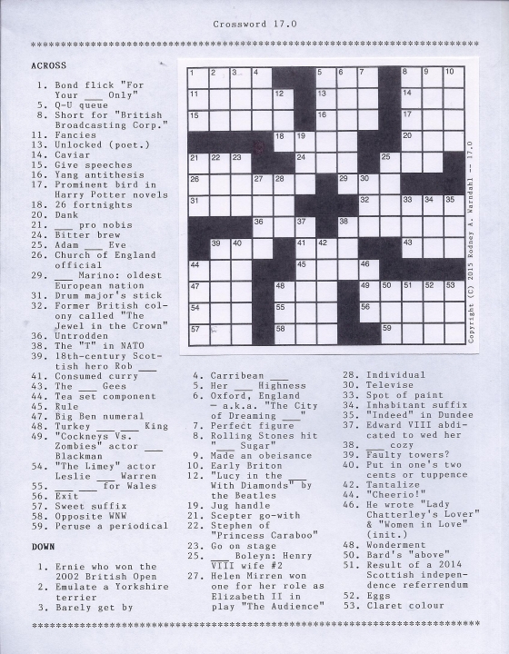 Crossword 17.0