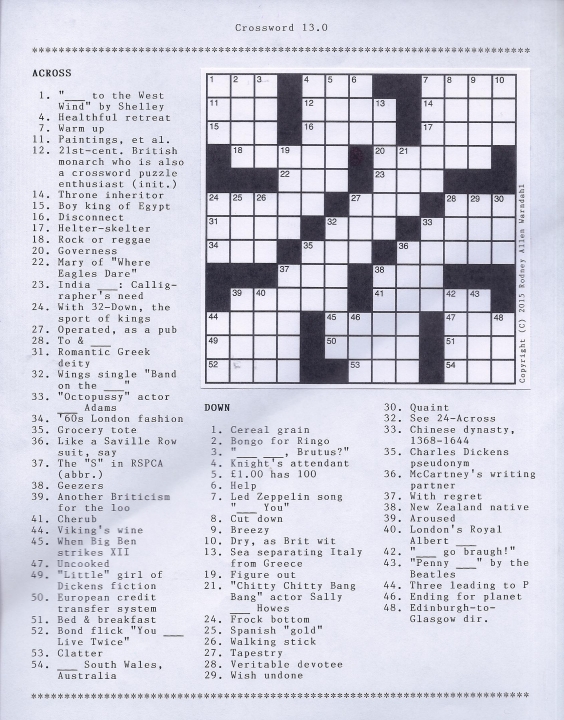 Crossword 13.0