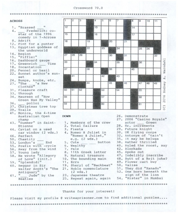 Crossword 70.0